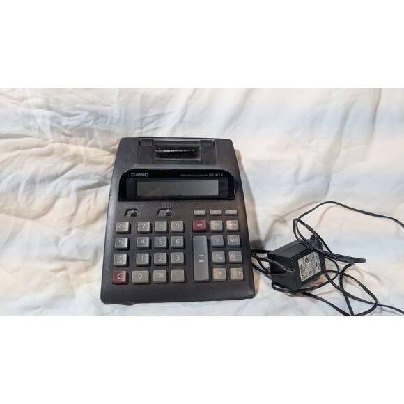 Casio Printing Calculator HR-140LB -Tested- - Picture 1 of 4